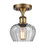Ballston LED Semi-Flush Mount in Brushed Brass (405|5161CBBG92LED)