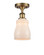 Ballston LED Semi-Flush Mount in Brushed Brass (405|5161CBBG391LED)