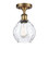 Ballston LED Semi-Flush Mount in Brushed Brass (405|5161CBBG362LED)