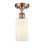Ballston One Light Semi-Flush Mount in Antique Copper (405|5161CACG801)