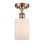 Ballston One Light Semi-Flush Mount in Antique Copper (405|5161CACG341)