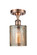 Ballston LED Semi-Flush Mount in Antique Copper (405|5161CACG116LED)