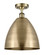 Ballston One Light Semi-Flush Mount in Antique Brass (405|5161CABMBD12AB)