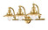 Franklin Restoration Three Light Bath Vanity in Satin Gold (405|5153WSGM4SG)
