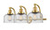 Franklin Restoration LED Bath Vanity in Satin Gold (405|5153WSGG74LED)