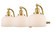 Franklin Restoration LED Bath Vanity in Satin Gold (405|5153WSGG71LED)