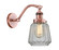 Franklin Restoration One Light Wall Sconce in Antique Copper (405|5151WACG142)