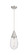 Downtown Urban One Light Pendant in Satin Nickel (405|4501PSNG4506SCL)