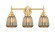 Caden LED Bath Vanity in Satin Gold (405|4473WSGG146LED)
