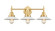 Caden Three Light Bath Vanity in Satin Gold (405|4473WSGG1)