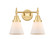 Caden Two Light Bath Vanity in Satin Gold (405|4472WSGG61)