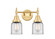 Caden LED Bath Vanity in Satin Gold (405|4472WSGG52LED)