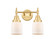 Caden Two Light Bath Vanity in Satin Gold (405|4472WSGG51)