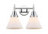 Caden Two Light Bath Vanity in Polished Chrome (405|4472WPCG41)