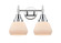 Caden Two Light Bath Vanity in Polished Chrome (405|4472WPCG171)