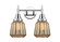 Caden Two Light Bath Vanity in Polished Chrome (405|4472WPCG146)