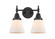 Caden Two Light Bath Vanity in Matte Black (405|4472WBKG61)