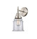 Caden One Light Wall Sconce in Satin Nickel (405|4471WSNG182)