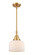 Caden One Light Mini Pendant in Satin Gold (405|4471SSGG71)