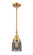 Caden One Light Mini Pendant in Satin Gold (405|4471SSGG53)