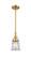 Caden LED Mini Pendant in Satin Gold (405|4471SSGG182SLED)