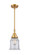 Caden LED Mini Pendant in Satin Gold (405|4471SSGG182LED)
