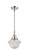 Caden One Light Mini Pendant in Polished Nickel (405|4471SPNG534)