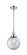 Caden LED Mini Pendant in Polished Chrome (405|4471SPCG2028LED)