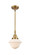 Caden LED Mini Pendant in Brushed Brass (405|4471SBBG531LED)