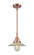 Caden LED Mini Pendant in Antique Copper (405|4471SACG2LED)