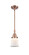 Caden One Light Mini Pendant in Antique Copper (405|4471SACG181S)
