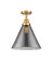 Caden One Light Flush Mount in Satin Gold (405|4471CSGG43L)