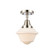 Caden One Light Semi-Flush Mount in Polished Nickel (405|4471CPNG531)