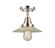 Caden One Light Semi-Flush Mount in Polished Nickel (405|4471CPNG2)