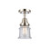 Caden One Light Flush Mount in Polished Nickel (405|4471CPNG184S)