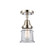 Caden One Light Semi-Flush Mount in Polished Nickel (405|4471CPNG182S)