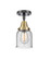 Caden LED Flush Mount in Black Antique Brass (405|4471CBABG54LED)