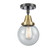Caden LED Flush Mount in Black Antique Brass (405|4471CBABG2046LED)