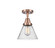 Caden One Light Semi-Flush Mount in Antique Copper (405|4471CACG44)