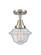 Caden LED Semi-Flush Mount in Antique Brass (405|4471CABG532LED)