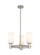 Downtown Urban LED Pendant in Satin Nickel (405|4343CRSNG4347WH)
