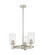 Downtown Urban LED Pendant in Polished Nickel (405|4343CRPNG4347CL)