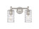 Downtown Urban Two Light Bath Vanity in Satin Nickel (405|4342WSNG4347DE)