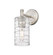 Downtown Urban One Light Wall Sconce in Satin Nickel (405|4341WSNG4347DE)