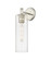 Downtown Urban One Light Wall Sconce in Polished Nickel (405|4341WPNG43412CL)