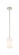 Downtown Urban One Light Pendant in Polished Nickel (405|4341SPNG4347WH)