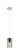 Downtown Urban One Light Pendant in Polished Nickel (405|4341PPNG4347SM)