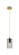 Downtown Urban One Light Pendant in Brushed Brass (405|4341PBBG4347SM)