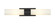 Downtown Urban Two Light Bath Vanity in Matte Black (405|4292WLBKG42911WH)