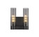 Downtown Urban Two Light Bath Vanity in Matte Black (405|4292WBKG42911SM)